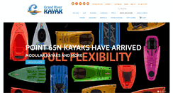 Desktop Screenshot of grandriverkayak.ca